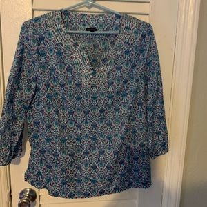 Cute 3/4 sleeve Talbots top